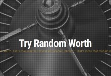 Buy random thing at randomworth.com